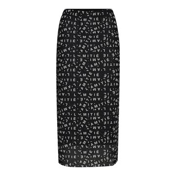 Haute L ' Amitié - Mesh Pencil Skirt - Black